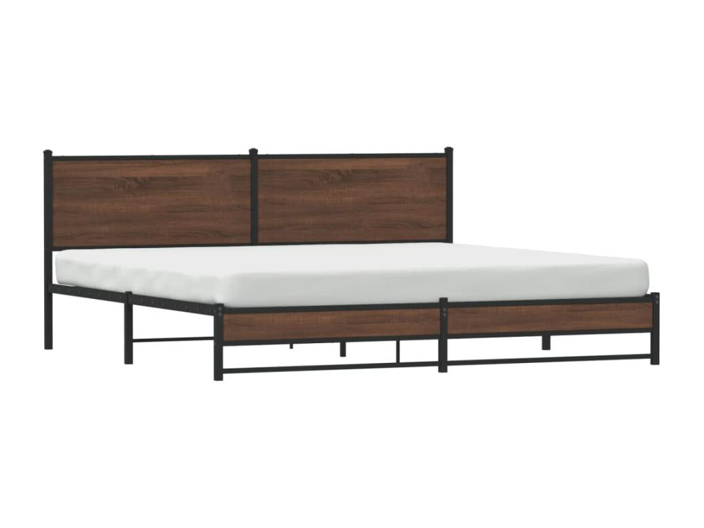 Brown Oak Wood Mattress, 200 x 200 cm
