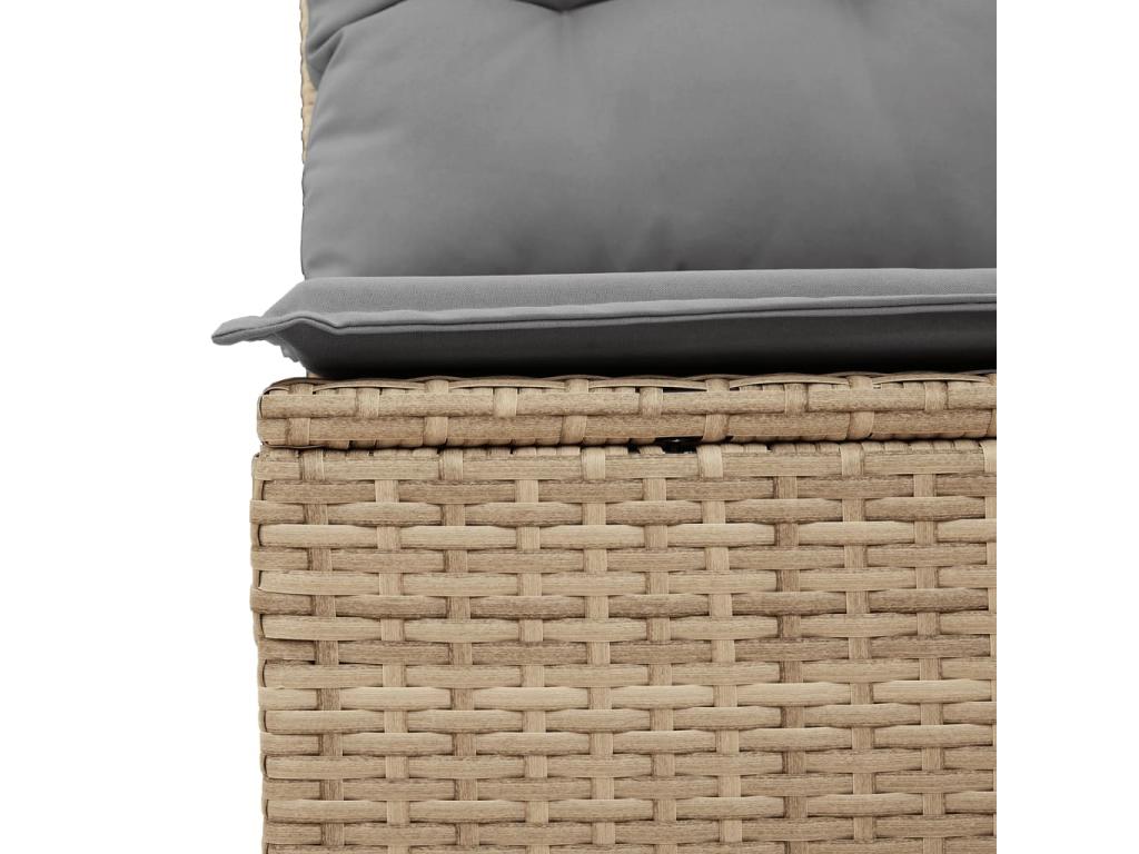 Beige Woven Resin Wicker Outdoor Furniture Set - dlz1766571242292
