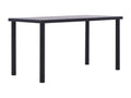 Black Table, 140 x 70 x 75 cm
