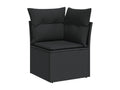 Black Woven Resin Wicker Outdoor Furniture Set - dlz1766571337509