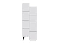 White Wardrobe, 62.2 x 37.4 x 155.4 cm