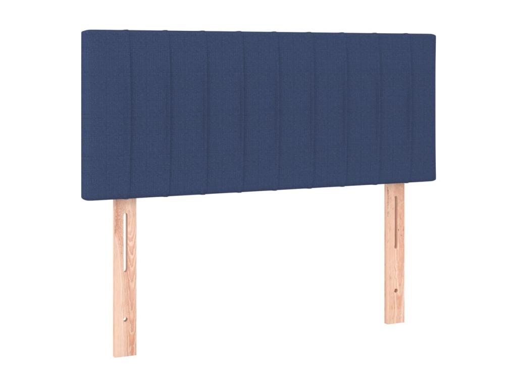 Blue Fabric Bed, 100 x 5 x 78 cm