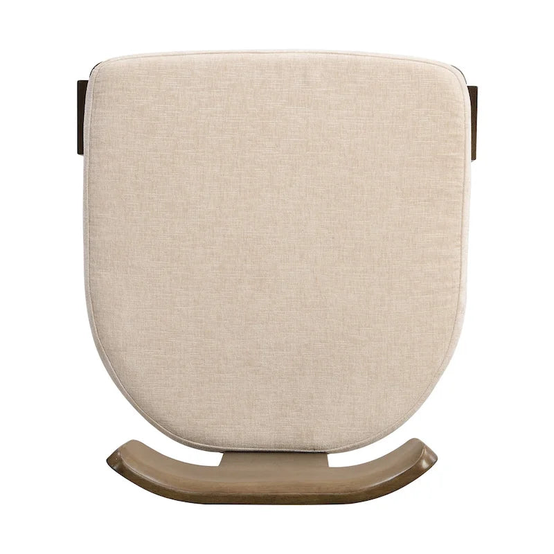 Upholstered Dining Chairs Set of 2 - Rubberwood Frame - 330lbs Capacity - 19"L x 20.1"W x 32.25"H - Modern