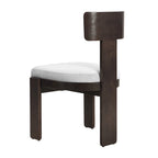 Upholstered Dining Chairs Set of 2 - Rubberwood Frame - 330lbs Capacity - 19"L x 20.1"W x 32.25"H - Modern