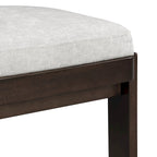 Upholstered Dining Chairs Set of 2 - Rubberwood Frame - 330lbs Capacity - 19"L x 20.1"W x 32.25"H - Modern