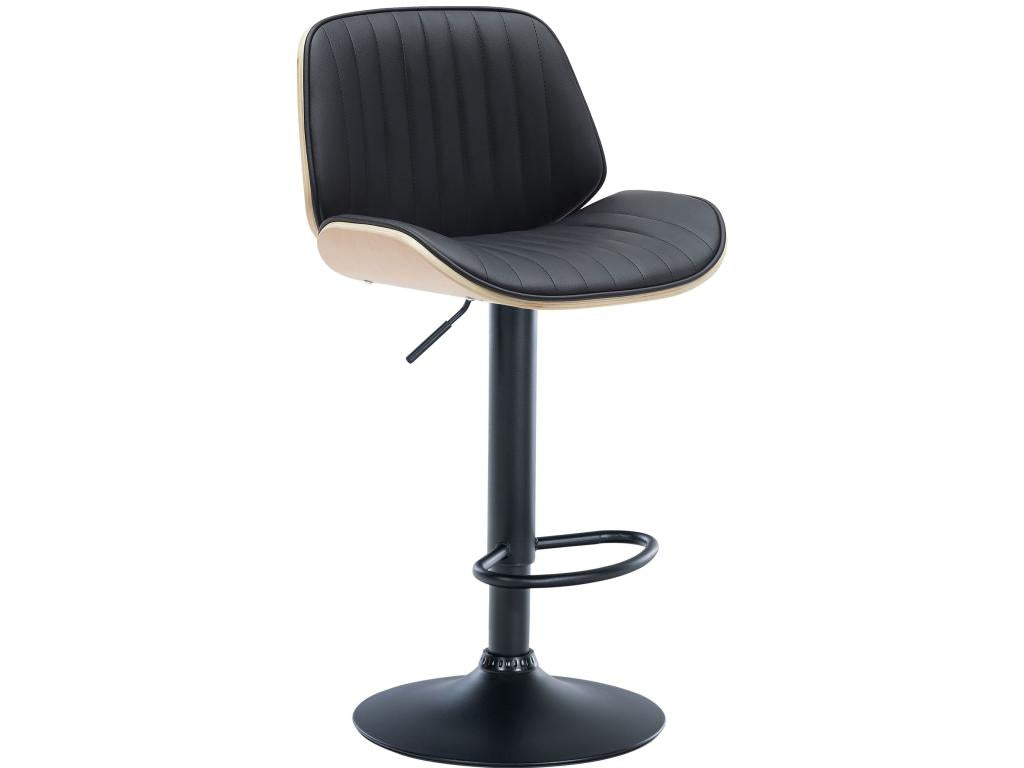 Black Faux Leather Home Furniture