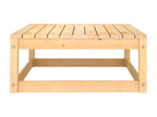 Anthracite Pine Wood Outdoor Furniture Set - dlz1766571921840