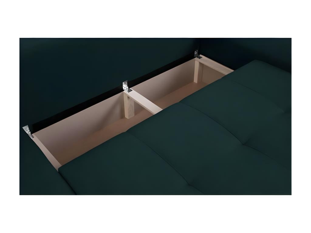 Blue Fabric Sofa Bed