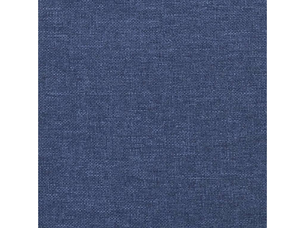 Blue Fabric Bed, 160 x 200 cm