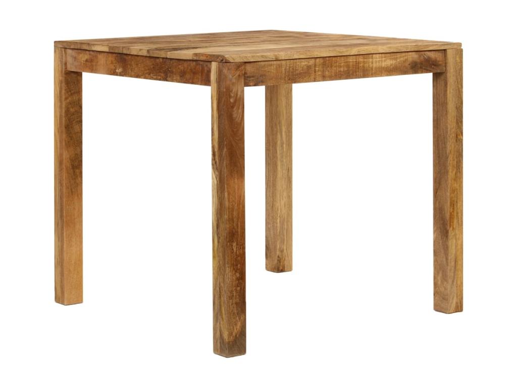Brown Dining Table, 82 x 80 x 76 cm