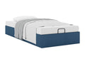 Blue Fabric Mattress, 90 x 190 cm