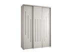 White Wardrobe, 180 x 60 x 235.2 cm