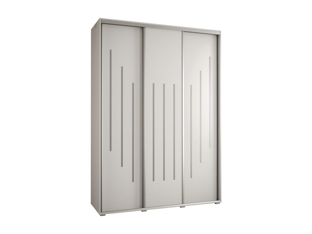 White Wardrobe, 180 x 60 x 235.2 cm