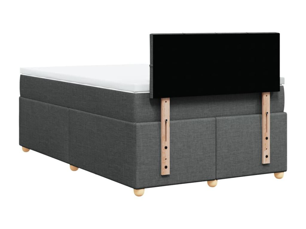 Gray Fabric Mattress, 120 x 200 cm