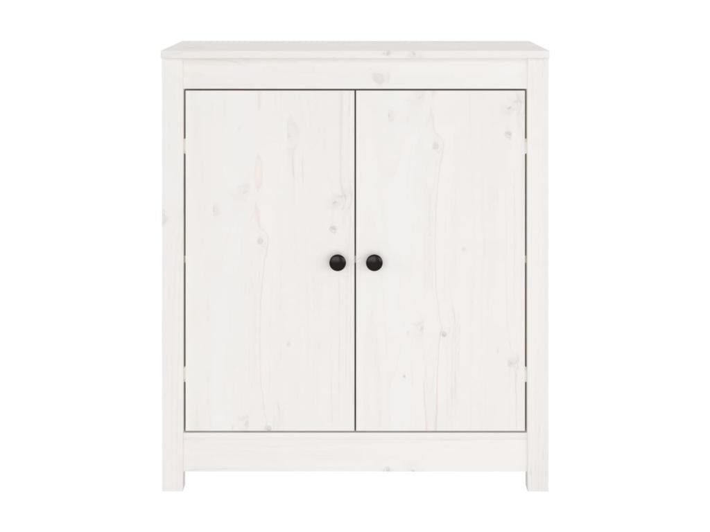 White Pine Wood Sideboard, 70 x 35 x 80 cm