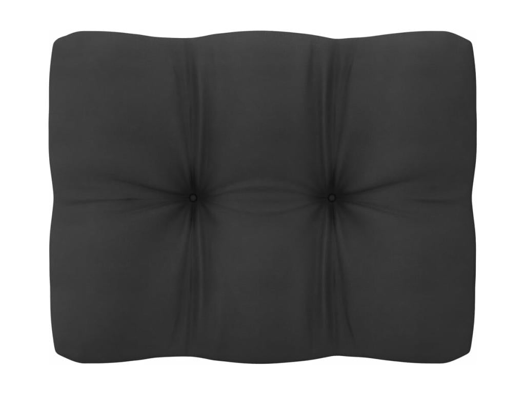 Anthracite Pine Wood Outdoor Furniture Set