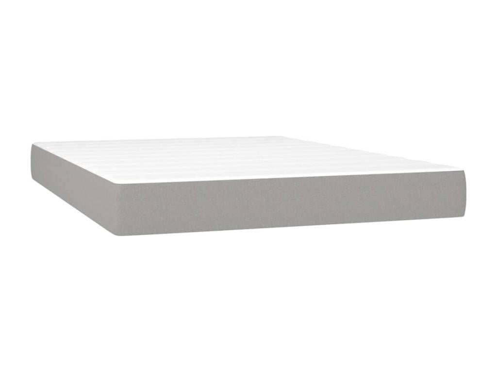 Gray Fabric Mattress, 140 x 200 cm