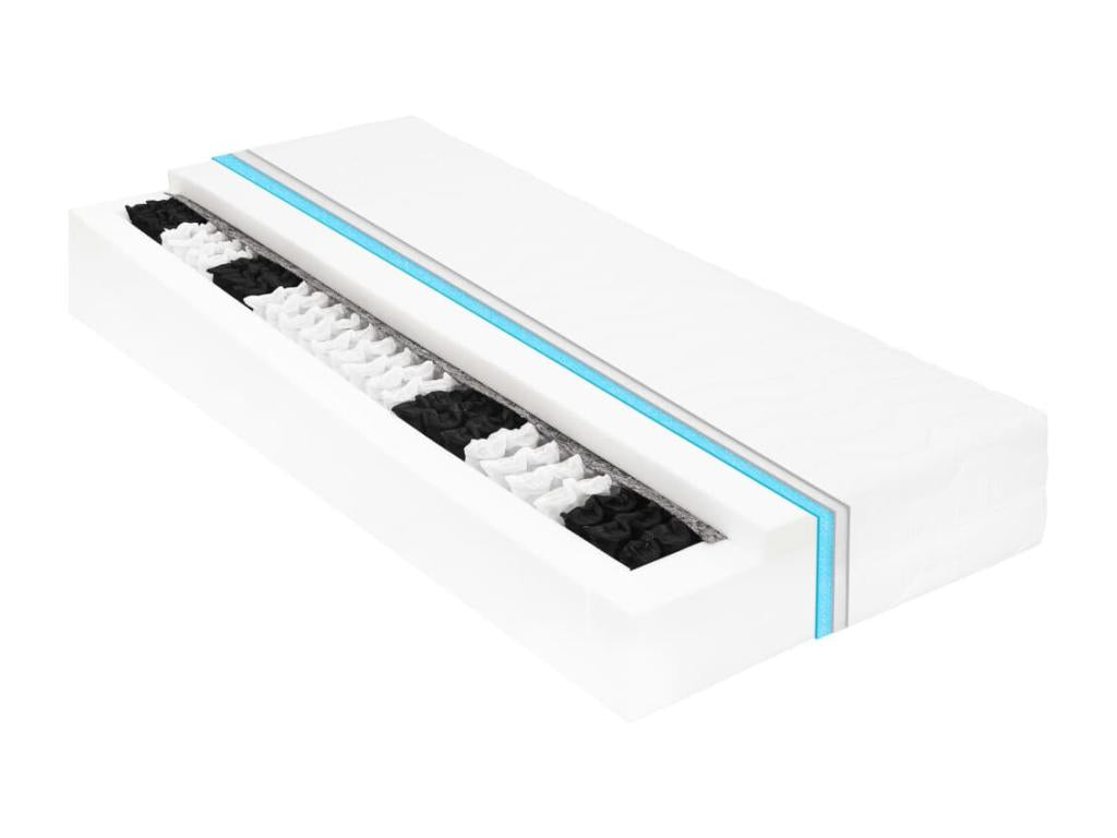 Gray Pine Wood Mattress, 90 x 200 cm