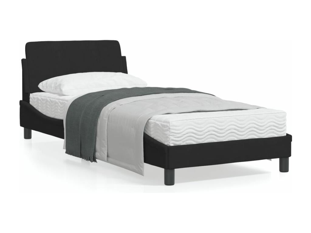 Black Bed Frame, 90 x 190 cm