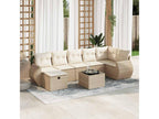 Beige Woven Resin Wicker Outdoor Furniture Set - dlz1766571289139