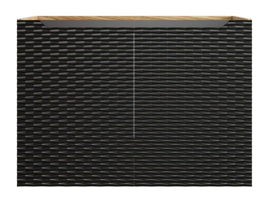 Black Wardrobe, 80 x 46 x 57 cm