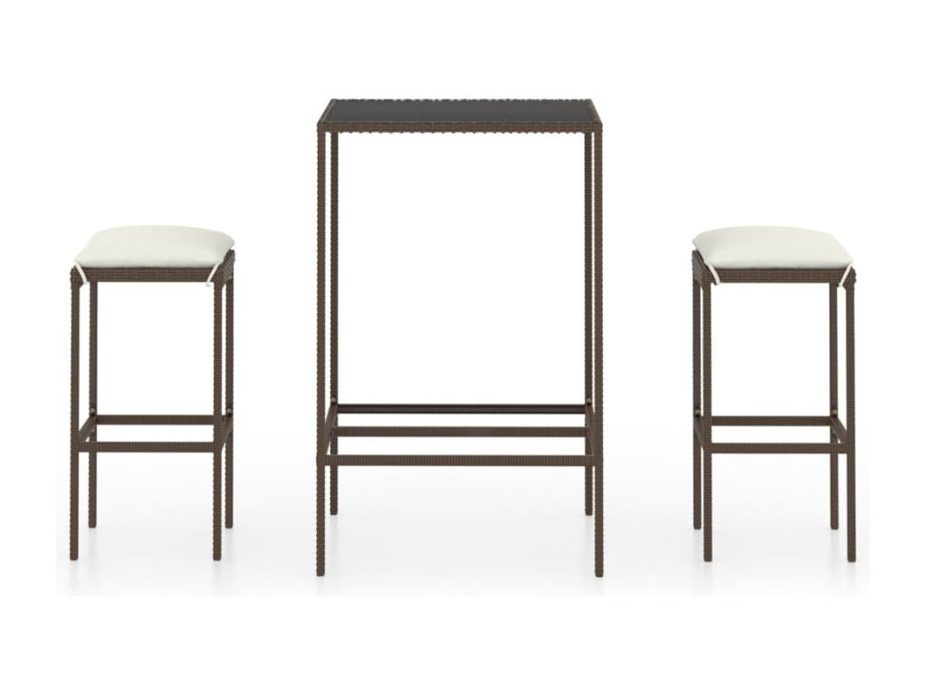 Brown Home Furniture, 38 x 38 x 76 cm