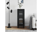 Black Engineered Wood Sideboard, 34.5 x 34 x 90 cm