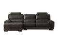 Black Leather Sofa