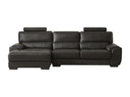 Black Leather Sofa