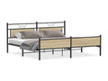 Brown Oak Wood Mattress, 200 x 200 cm - dlz1766571846171