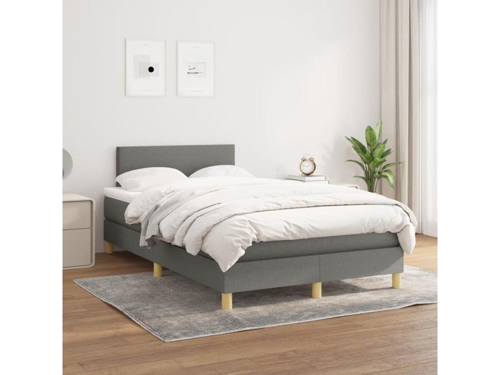 Gray Fabric Mattress, 120 x 190 cm - dlz1766571894245