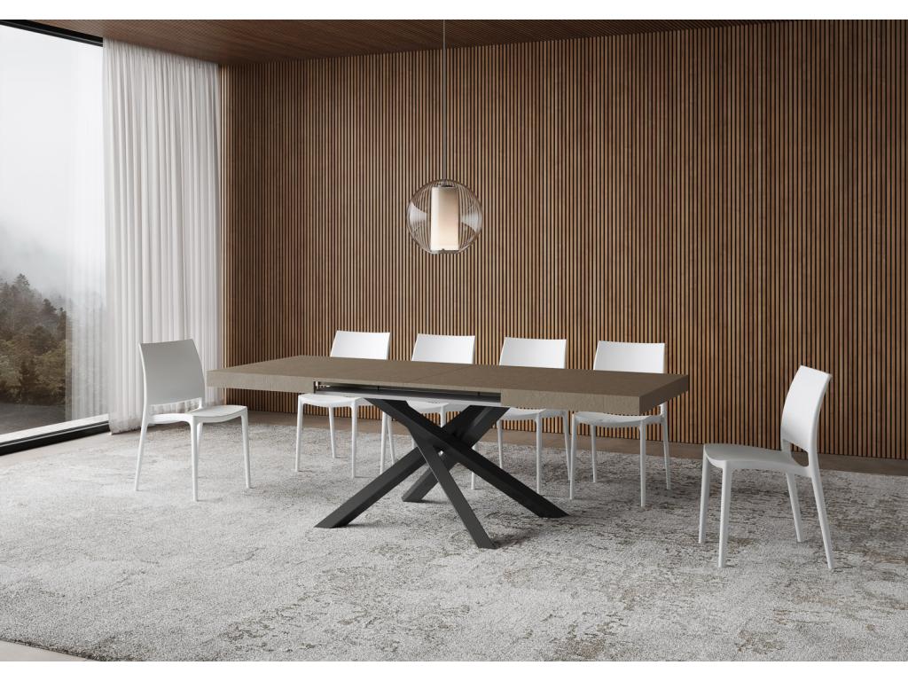 Anthracite Table, 90 x 140 cm