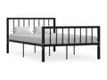 Black Metal Bed Frame, 120 x 200 cm