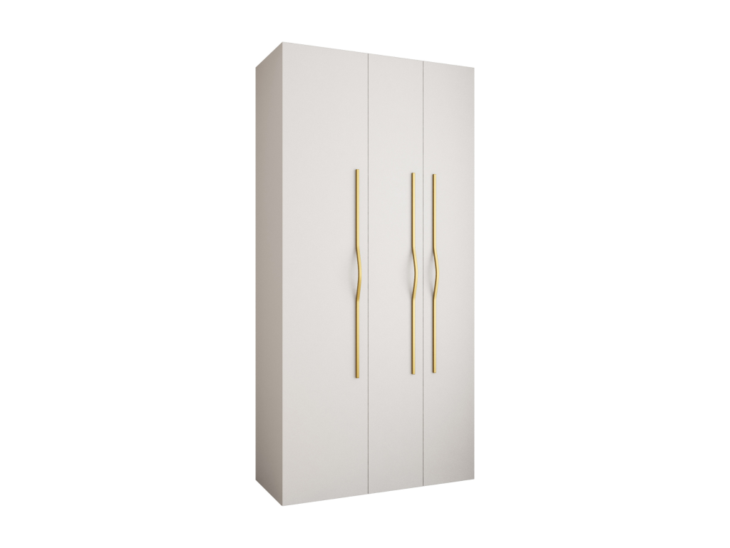 White Wardrobe, 120 x 50 x 245.5 cm