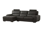 Black Leather Sofa
