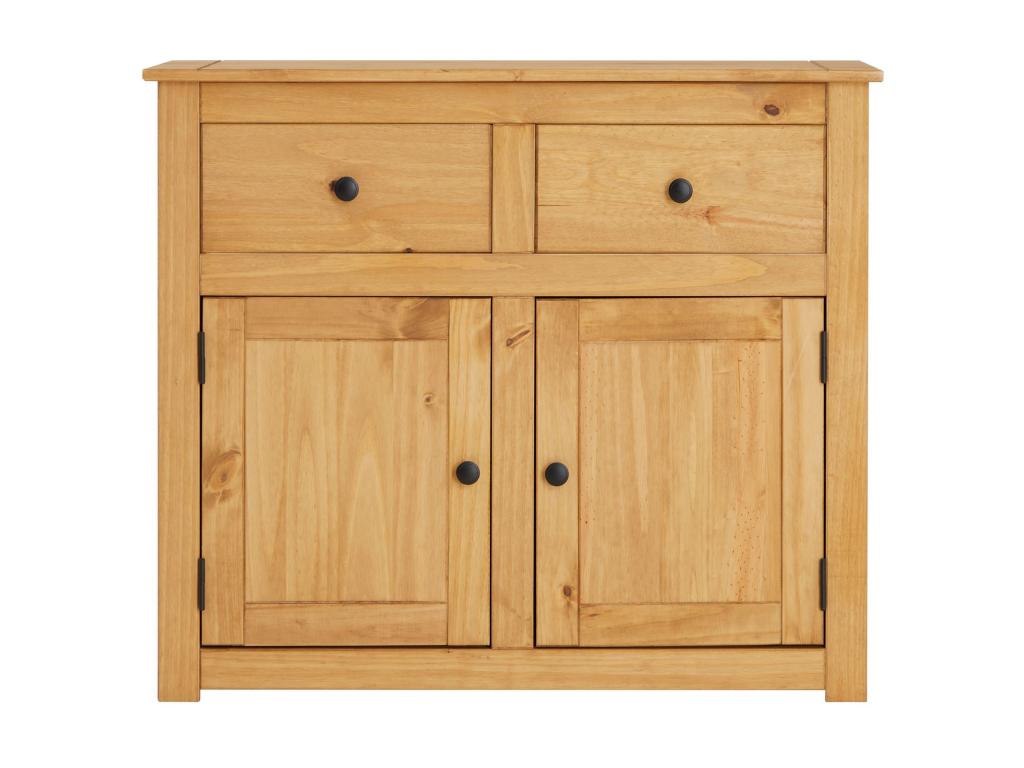Natural Pine Wood Sideboard