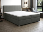 Anthracite Fabric Mattress, 180 x 200 cm