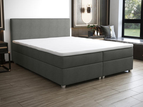 Anthracite Fabric Mattress, 180 x 200 cm