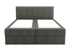 Anthracite Fabric Mattress, 180 x 200 cm