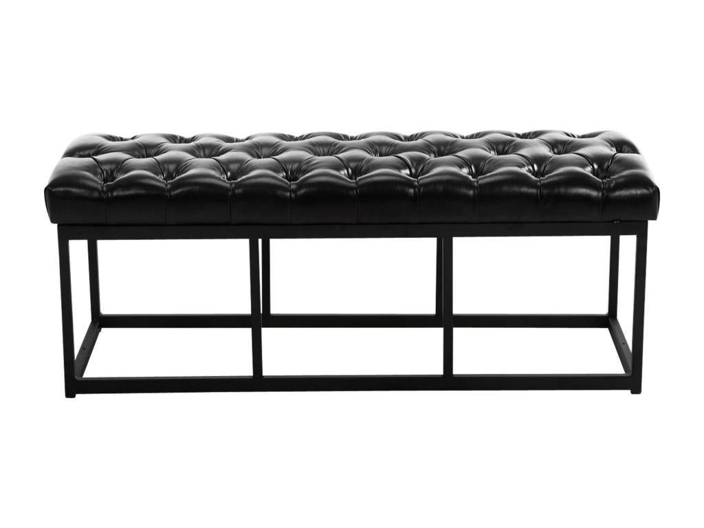Black Faux Leather Home Furniture - dlz1766571535910