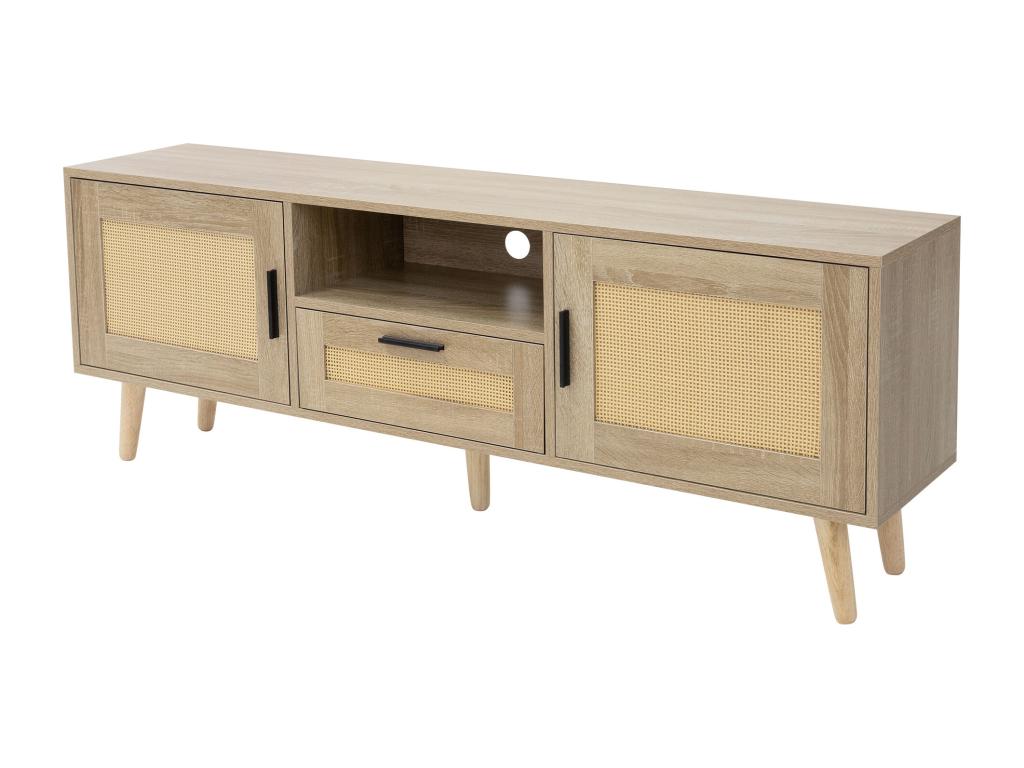 Beige Oak Wood Wardrobe