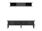 Black Marble TV Stand