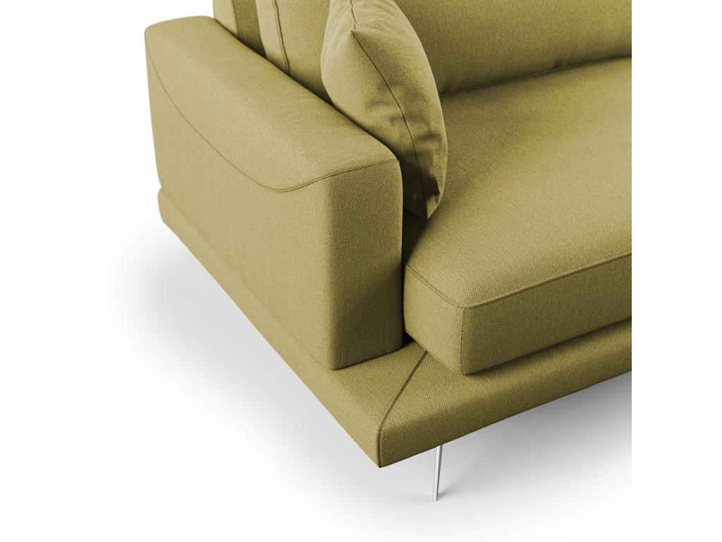 Yellow Fabric Sofa