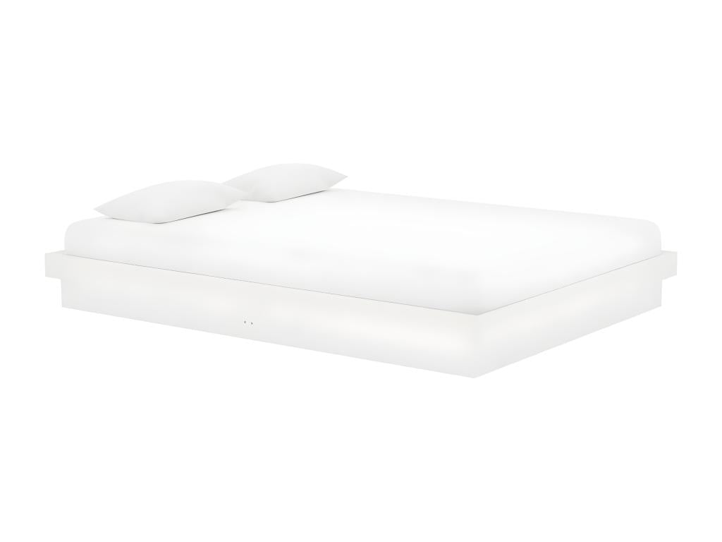 White Solid Wood Mattress, 140 x 190 cm