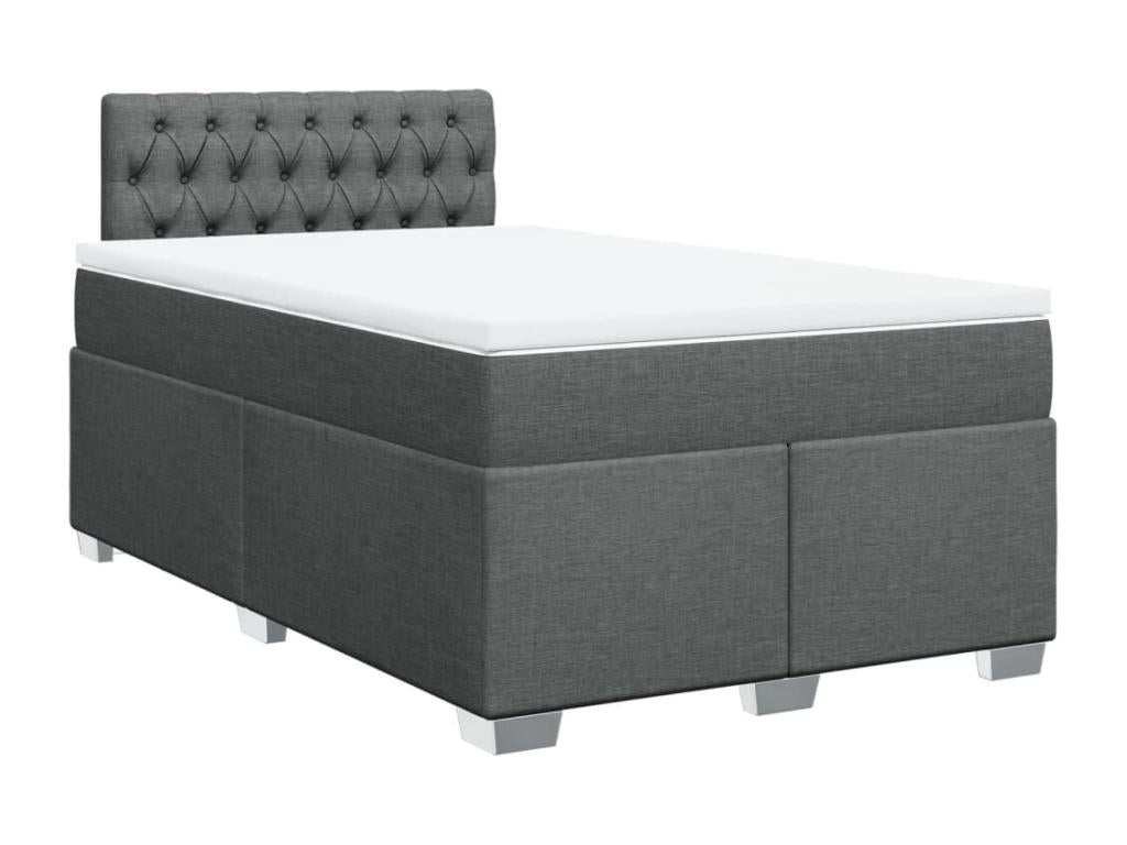 Gray Fabric Mattress, 120 x 190 cm