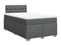 Gray Fabric Mattress, 120 x 190 cm