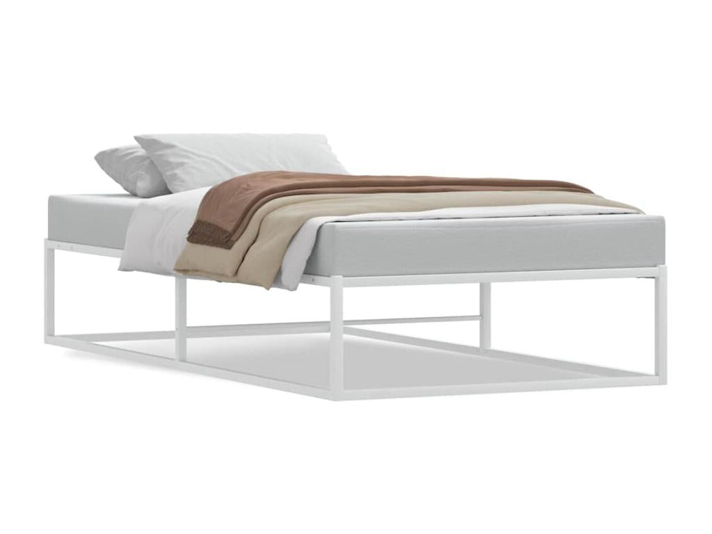 White Metal Mattress, 90 x 200 cm