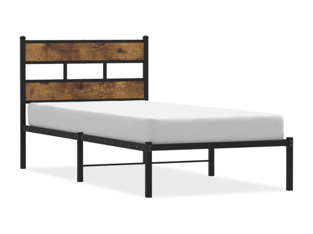 Brown Oak Wood Mattress, 75 x 190 cm
