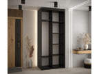 Black Wardrobe, 120 x 45 x 235.2 cm