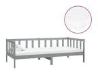 Gray Pine Wood Mattress, 90 x 200 cm